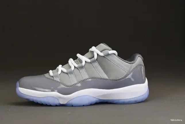Rep TBkick 11 Air Low Jordan Cool Grey 528895-003 0427